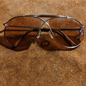 Tom Ford - Tom N.6 Sunglasses - Aviator Sunglasses - Rose Gold Brown - FT0489-P